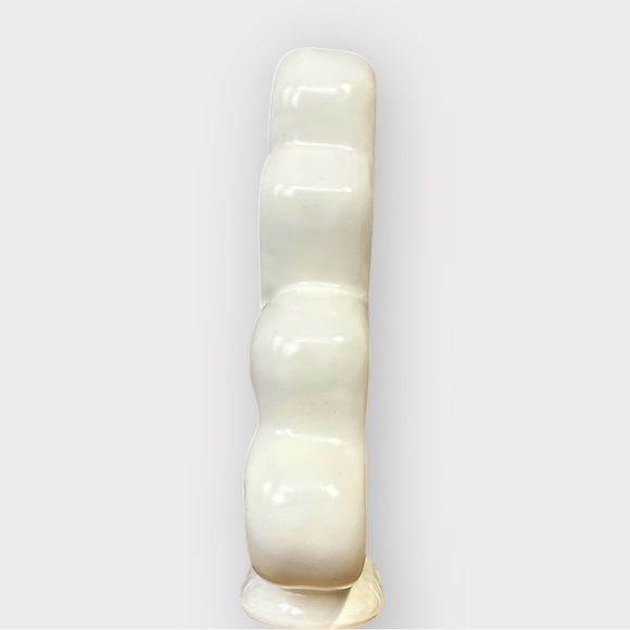 STUDIO CERAMICS White Maori Hei-Tiki 7" Statue Figurine Kiwiana New Zealand - Picture 4 of 9